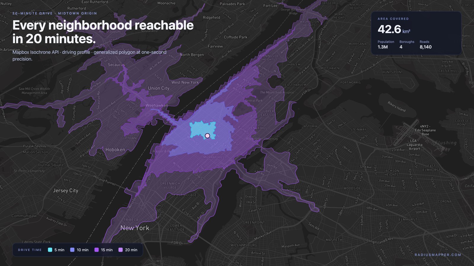 What Is an Isochrone Map? The Complete Guide